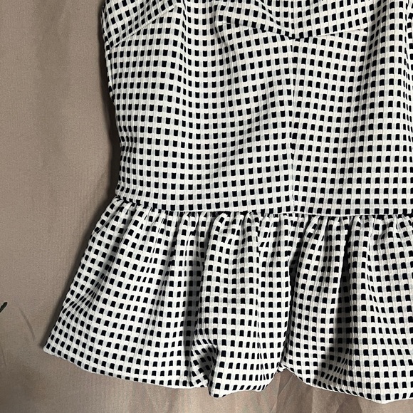 Chelsea28 Gingham Peplum Top - Picture 3 of 9